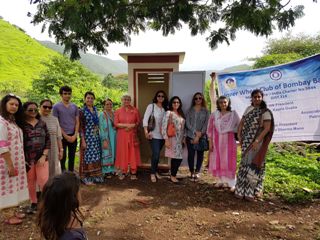 Toilet Blocks at Dhamole Village in Kharghar