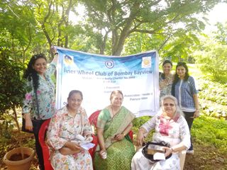 Tree Plantation at Inner Wheel Forest in Kandivali East, Mumbai